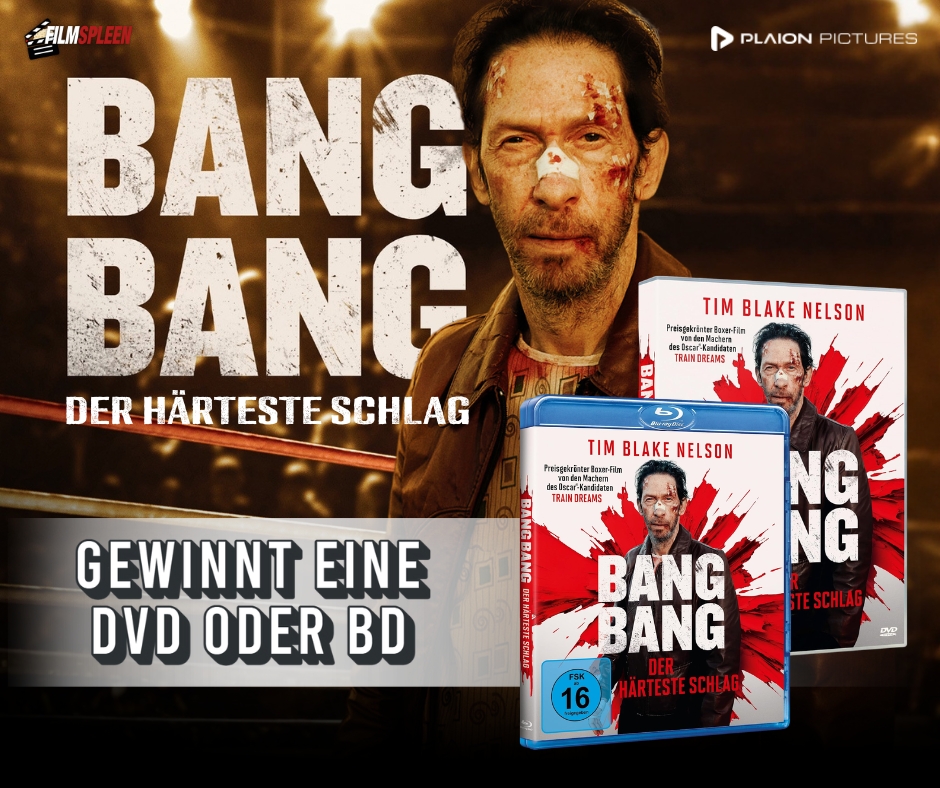 filmspleen - Eine DVD oder Blu-ray des Films BANG BANG – DER HÄRTESTE SCHLAG.