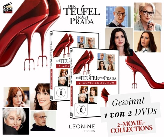 filmspleen - Eine von 2 2-Movie-Collections (DVD) von DER TEUFEL TRÄGT PRADA 1+2