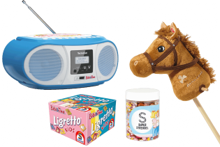Freche Freunde - 10 x großes Bibi & Tina Fanpaket, 30 x Freche Freunde Snackpaket