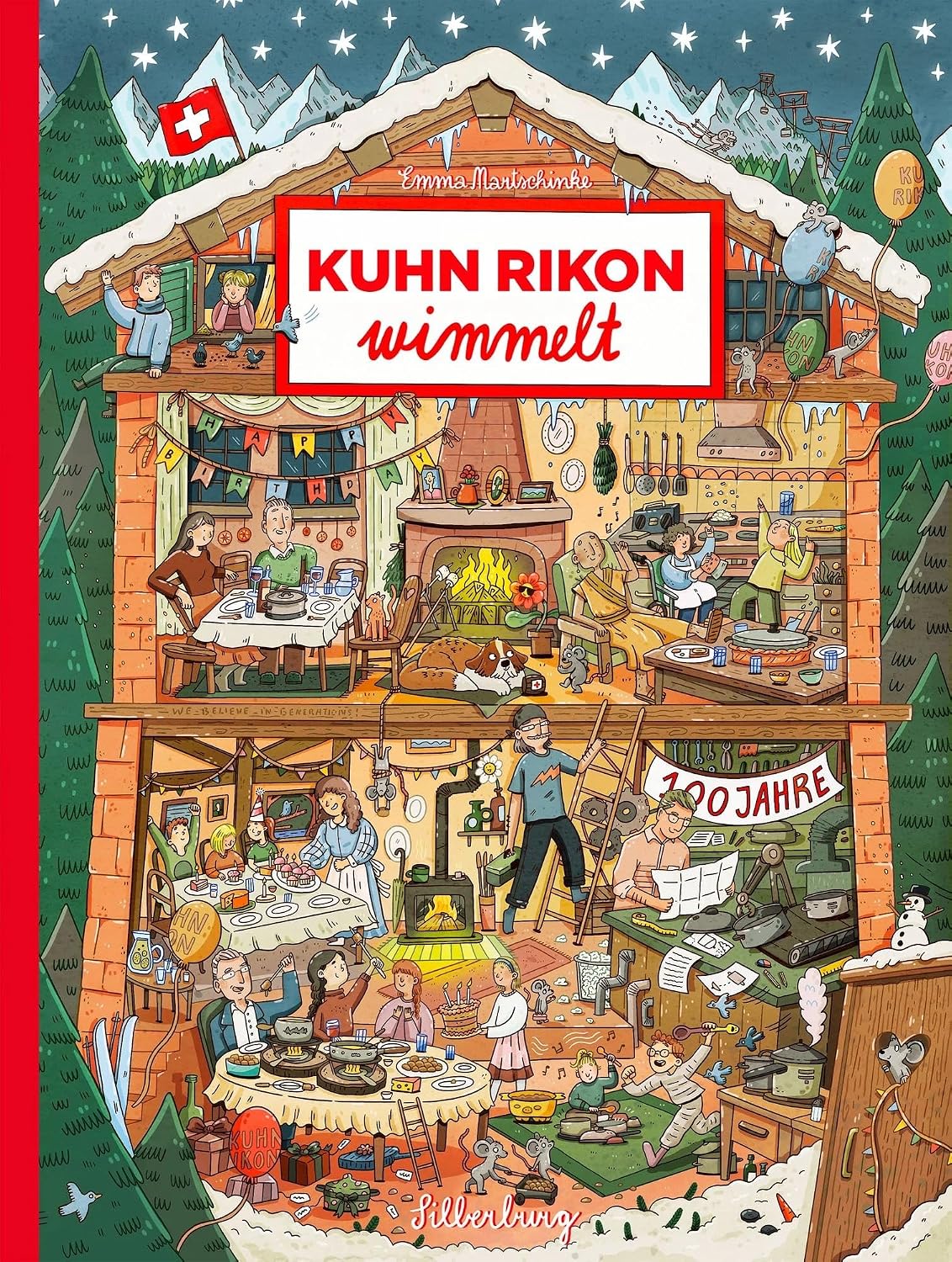 genussmaenner.de - Ein Exemplar des Buches "Kuhn Rikon wimmelt" Ein Wimmelabenteuer für die ganze kochende Familie