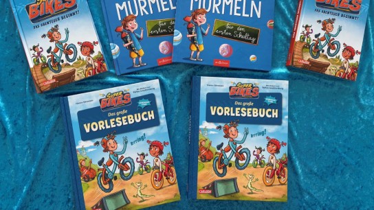 GNZ - 2x1 Vorlesebuch und 2x1 Kinderbuch der „Suberbikes“, 2x1 Bilderbuch „Mutmurmeln für den ersten Schultag“