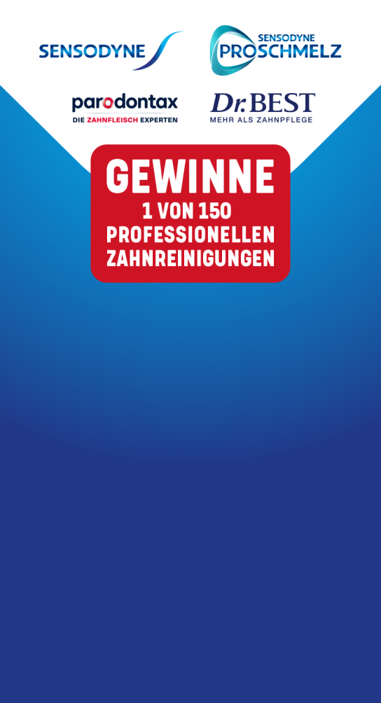 Haleon - 150x professionelle Zahnreinigung (max. Erstattungswert 100€)