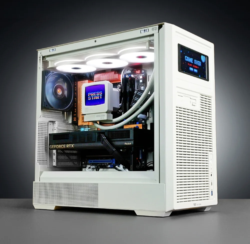 Hardwaredealz - Einen 10.000 € thermaltake Retro Gaming PC