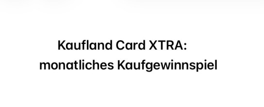 Kaufland - 250 x 1 Einkaufsgutscheine von Kaufland im Wert von je 100 €