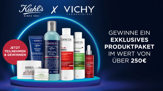 Kiehl’s - Eine Kiehl’s & VICHY Men Essential Routine: mit diversen Kosmetika