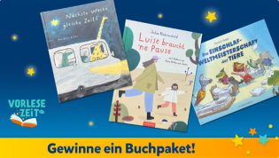 KiKA - 3 x 1 Buchpaket aus der KiKA-Baumhaus Vorlesezeit