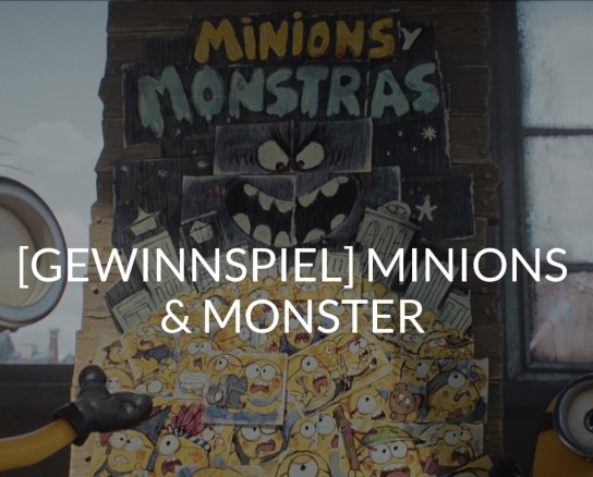 Kinder.de - Ein Fanpaket zu MINIONS & MONSTER bestehend aus 1x Digital Code von Maxdome und 1x Überraschungsfanpaket zum Film