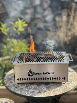 KSF Grillgeräte - Mangalegrill Holzkohlegrill für Freizeit und Camping. Wert: über 100 €