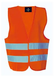 LandesWelle - 30x1ˋPaket mit 30 Kinderwarnwesten in knalligem Orange für Kindereinrichtungen in Thüringen