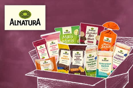 Müller - 1 von 10 Alnatura Bio-Produktpaketen