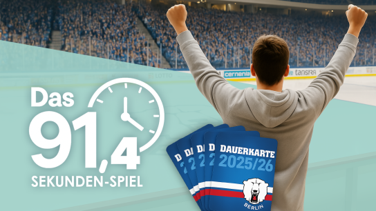 Neue Berliner Rundfunk - 14 x 2 Dauerkarten für die Eisbären Berlin - für die Heimspiele und Playoffs der Eishockey - Saison 2026/27 (Abholung)