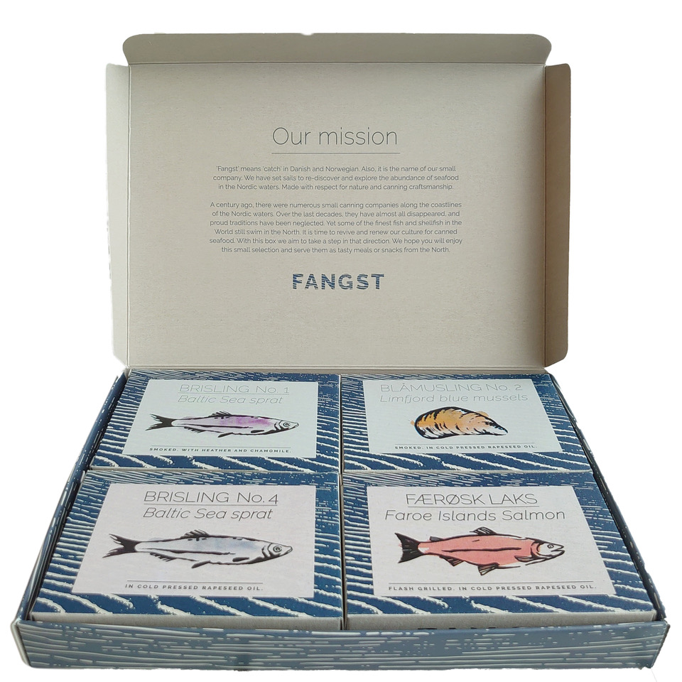 nordische Esskultur - 5 Geschenkboxen von FANGST im Wert von je 25 €