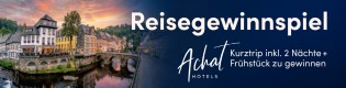 noz Reisen - 2 Übernachtungen inkl. Frühstück in einem Achat Hotel nach Wahl