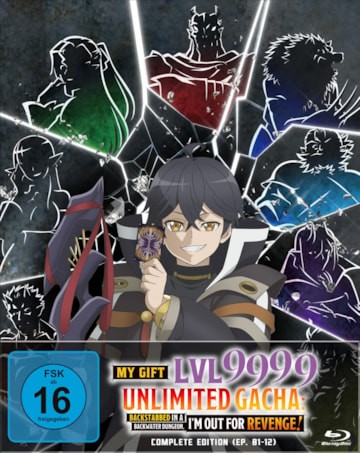 pisa-movies.de - 2 X 1 Blu-Ray   von My Gift Lvl 9999 Unlimited Gacha: Backstabbed in a Backwater Dungeon, I’m Out for Revenge! (2 Blu-rays)