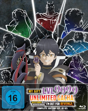 pisa-movies.de - 2 X 1 Blu-Ray   von My Gift Lvl 9999 Unlimited Gacha: Backstabbed in a Backwater Dungeon, I’m Out for Revenge! (2 Blu-rays)