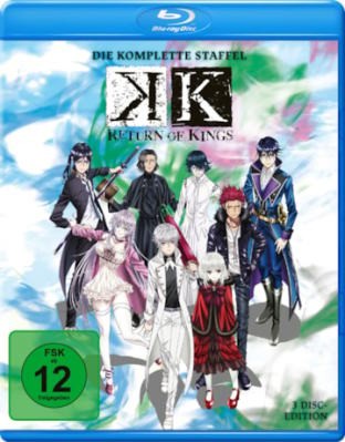 pisa-movies.de - 2 x 1 Bluray Box von K - Return of Kings - Die komplette zweite Staffel (3 Blu-rays)