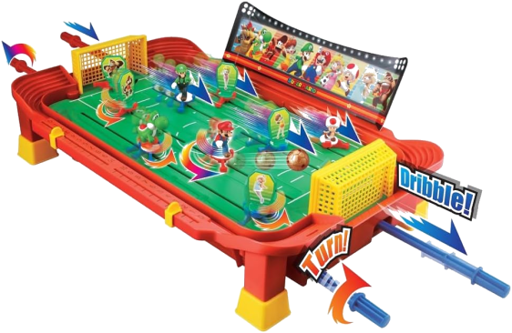 pisa-movies.de - 3 X 1 Game von  "Super Mario™ Football Striker - Tischfussballspiel"