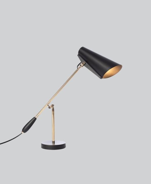 Prediger - Eine Leuchte Northern Birdy Table Black-Brass (Art.-Nr.: 114012)