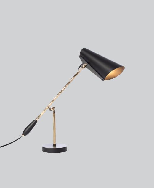 Prediger - Eine Leuchte Northern Birdy Table Black-Brass (Art.-Nr.: 114012)
