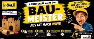 RADIO SALÜ - Hauptpreis: für das Legoland Deutschland - 2 Tage Eintritt  (2 Erw. + 2 Kids) + 1 Übernachtung mit Frühstück im Pirateninsel Hotel oder der Waldabenteuer Lodge im LEGOLAND Feriendorf