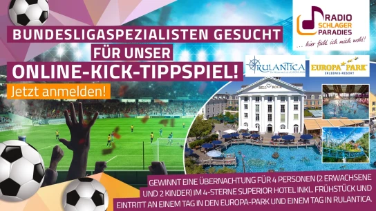 Radio Schlagerparadies - 1 Übernachtung für 4 Personen im Europa-Park im 4*S Hotel mit Frühstück + Wasserwelt Rulantica, Tickets