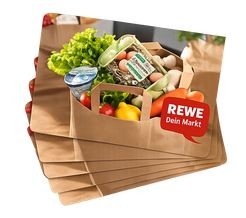 REWE - 10 x 1.000 € Einkaufsgutschein (Produktkauf)