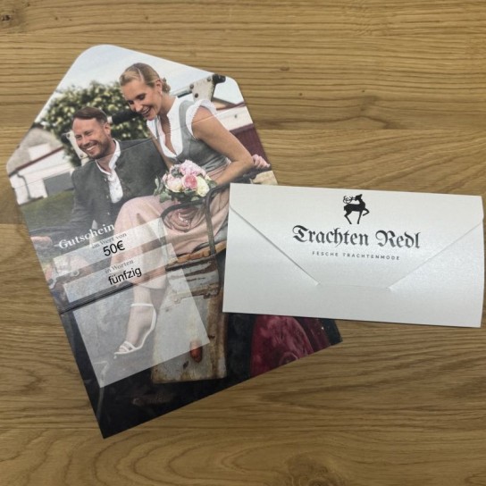 RossaMedia - ed-live - 2x je ein Gutschein über 50,- € von Trachten Redl