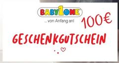 Rund ums Baby - 1 x Gutschein von BabyOne im Wert von 100 €