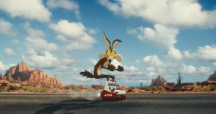 Spielfilm.de - 2 Fanpakete zum Filmstart von Coyote vs. Acme, bestehend aus jeweils einem Becher, einem Notizheft und zwei Kinogutscheinen