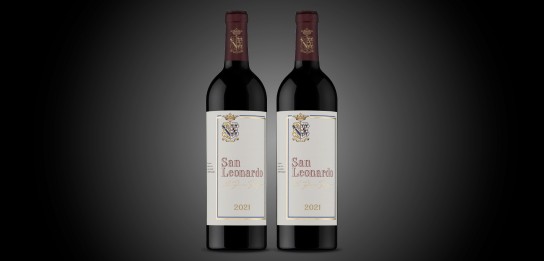 VINUM - 2 signierte Flaschen San Leonardo 2021 von der Winzerlegende Marchese Carlo Guerrieri Gonzaga