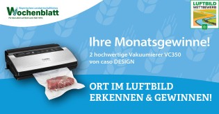 Wochenblatt - 2 preisgekrönte Vakuumierer VC350 von caso Design