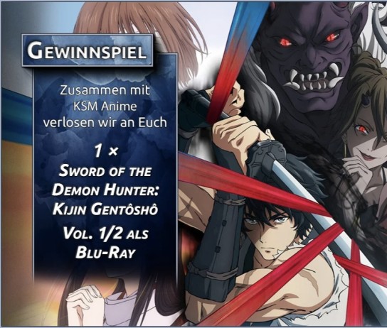anisearch - „Sword of the Demon Hunter: Kijin Gentôshô“ auf Blu-ray
