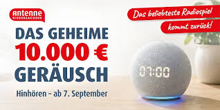 Antenne Niedersachsen - 100€ oder Jackpot mit 10.000€ Geldgewinn