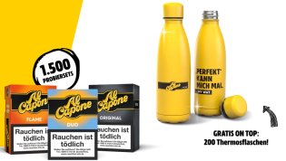 Dannemann - 1 von 1.500 Probiersets oder 1 von 200 Thermosflaschen