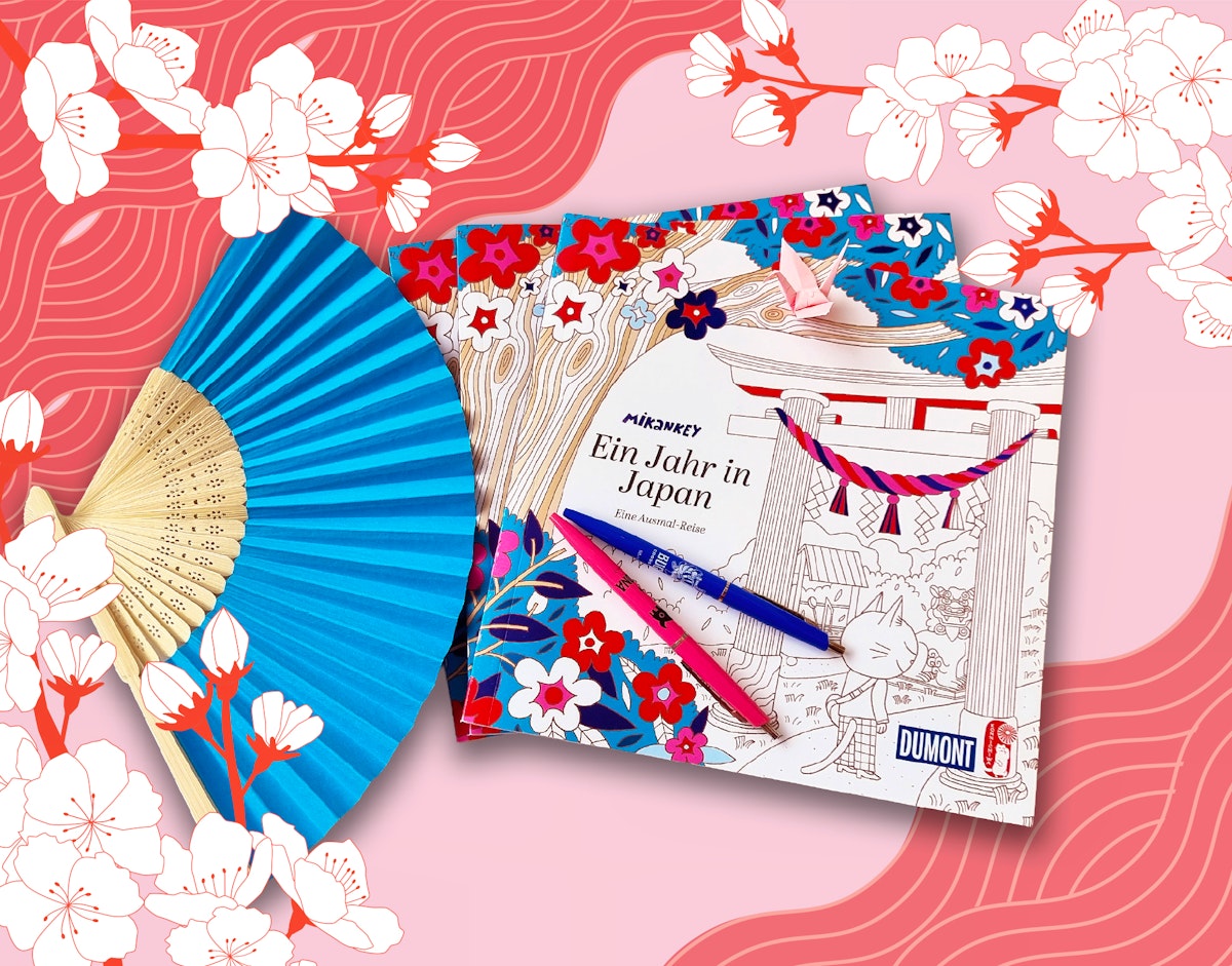 Eberhardt Travel - Ein Ausmalbuch „Ein Jahr in Japan“