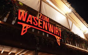 Energy NRJ - Tisch im Kultfestzelt „Zum Wasenwirt“  für 10 Personen mit Maß, Hähnchen … auf dem Cannstatter Wasen 2026 in Stuttgart