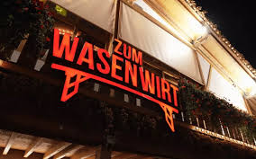Energy NRJ - Tisch im Kultfestzelt „Zum Wasenwirt“  für 10 Personen mit Maß, Hähnchen … auf dem Cannstatter Wasen 2026 in Stuttgart