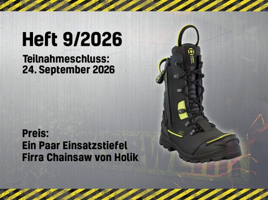 Feuerwehrmagazin - 1x Paar Einsatzstiefel 
