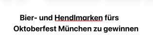 Hallo München - Bier- und Hendlmarken für die Pschorr Bräurosl für das Oktoberfest 2026 in München