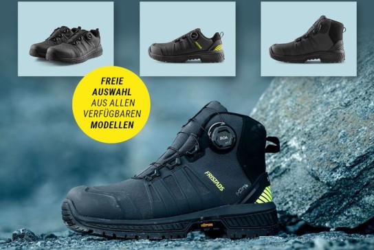 handwerksblatt.de - 2 × 1 Paar ComfortStep Sicherheitsschuhe von Fristads