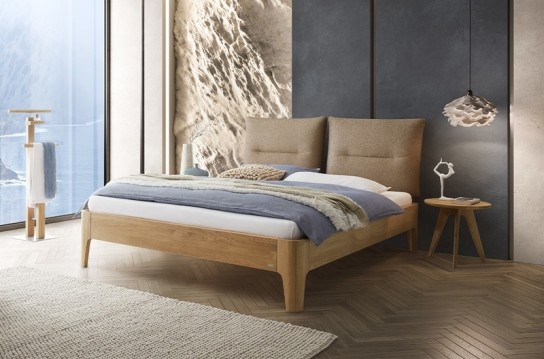 Hasena - 3× konfigurierbares Bett bzw. Boxspringbett inkl. je 2 Nachttische zusätzlich Lattenrost Matratze und Topper und 20× Hasena-Kuscheldecke