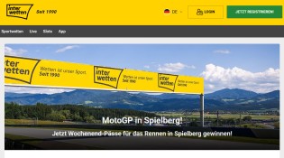 Interwetten: 1 x 2 Wochenend-Pässe mit Tribünenplätzen für das MotoGP-Rennwochenende in Spielberg (Österreich)
