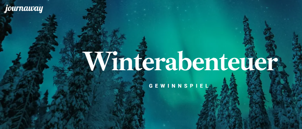 journaway - Eine private Winterreise für zwei Personen inkl. Flügen, Hotels & Aktivitäten im Wert von im Wert von 4.000 €