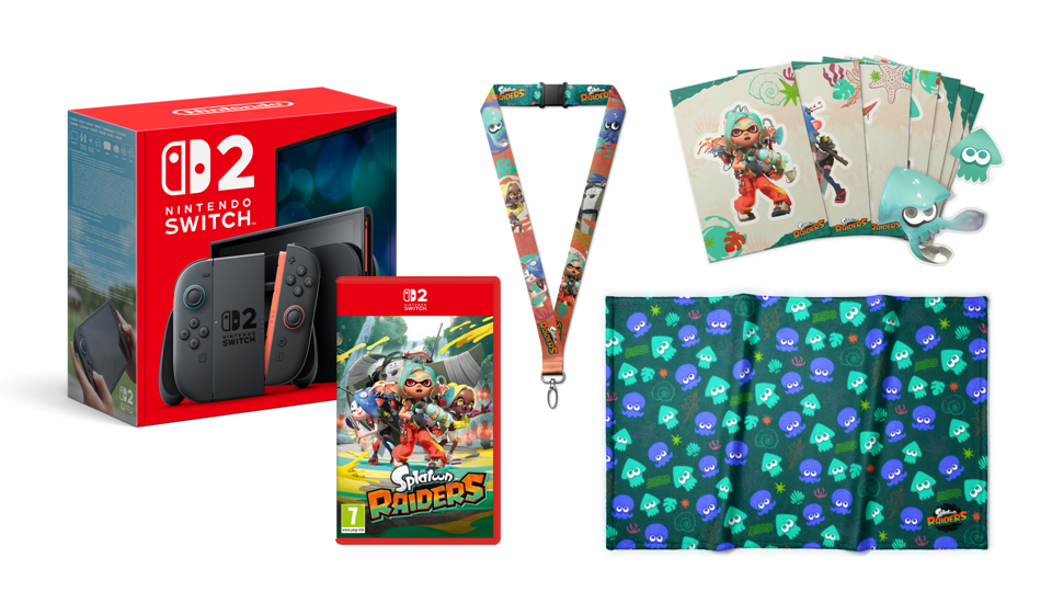kinowetter - Switch2, Splatoon Raiders, Lanyards, Badetücher & Stickers