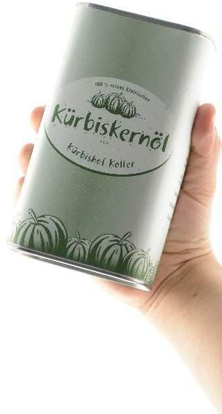 Kürbiskernöl - Einen Liter köstliches Steirisches Kürbiskernöl