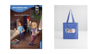 Mitteldeutsche Zeitung - 2 Lesespaß-Pakete für Kinder - mit Büchern von „Die drei ???“ + Werbeartikeln