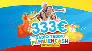 Radio Teddy - Geldgewinn von 333€ als Verrechnungsscheck