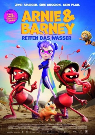 Spielfilm.de - Fanpakete zum Kino-Film "Arnie & Barney retten das Wasser" (2 Kinotickets + HABA Spiele-Bundle "Arnie & Barney Drop or Stop“, "Würfelkönig – Arnie & Barney Edition“ und "Arnie & Barney Hypno Vision“)