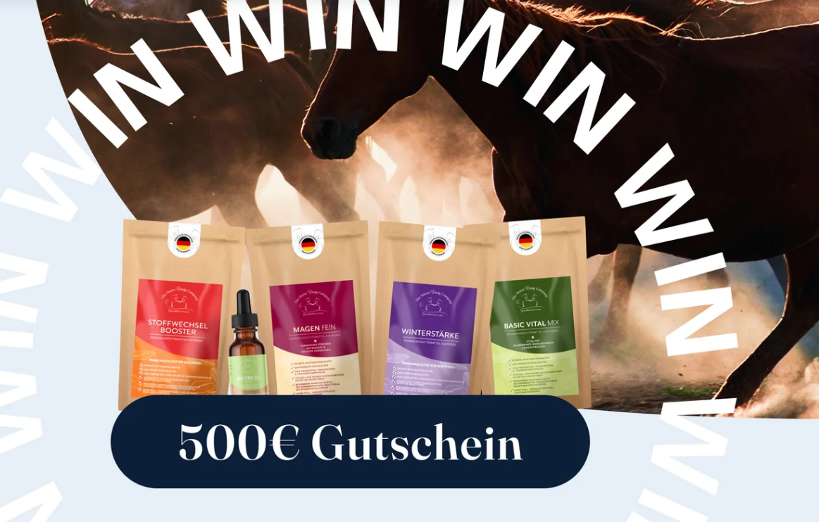 The Horse Vitality Company - Einen 500€ Gutschein für Produkte eurer Wahl