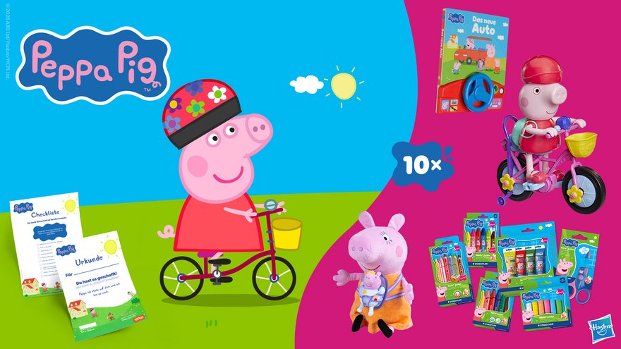 TOGGO Eltern - 1 von 10 tollen Peppa Pig Fanpaketen
